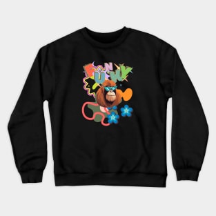 Funky Monkey Crewneck Sweatshirt